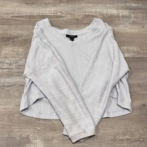 Light Blue Forever21 Crop top